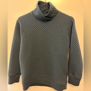 New Balance Women’s Cowl Neck Quilted Sweatshirt